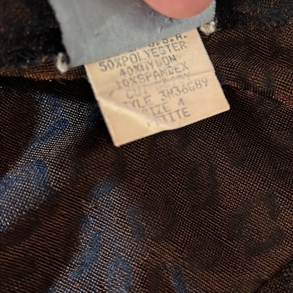 Vintage Rabbit Rabbit Rabbit Size 4P Animal Print V Neckline Midi Cardigan - Picture 15 of 15